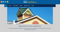 Desktop Screenshot of finylsales.com